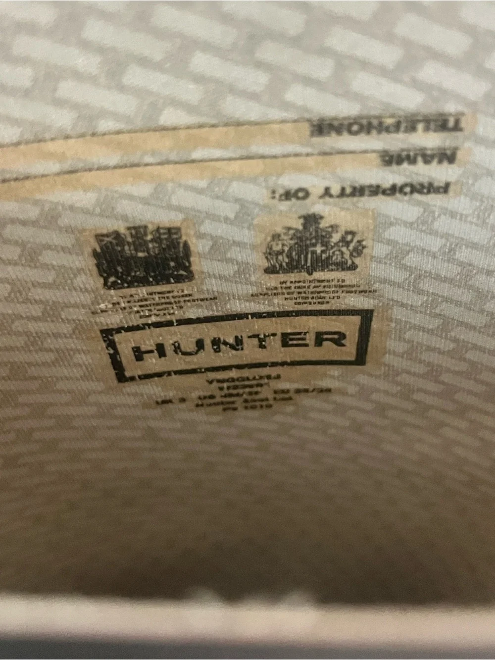 Hunter Kids Black Tall Waterproof Rain Boots